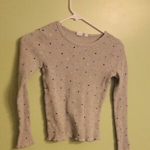 GAP Kids Gray Long Sleeve Shirt